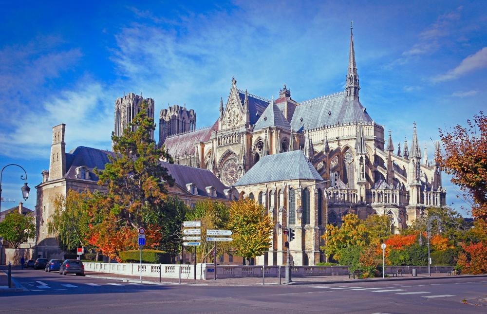 Cathédrale de Reims, vue arrière