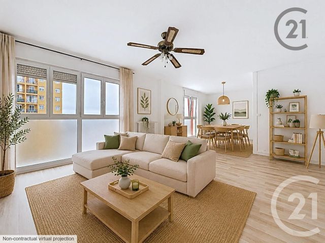 Appartement T4 à vendre - 4 pièces - 66.87 m2 - REIMS - 51 - CHAMPAGNE-ARDENNE - Century 21 Espace Conseil