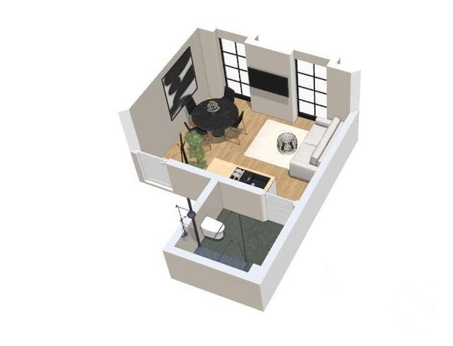 Appartement Studio à vendre - 1 pièce - 20.5 m2 - REIMS - 51 - CHAMPAGNE-ARDENNE - Century 21 Espace Conseil