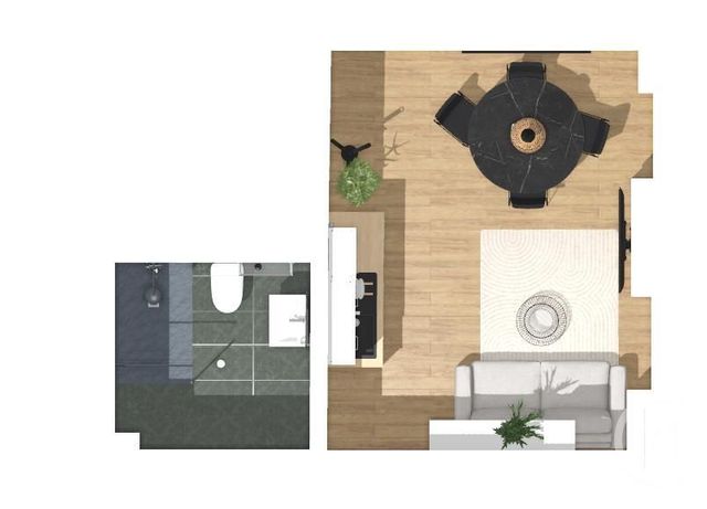 Appartement Studio à vendre - 1 pièce - 20.5 m2 - REIMS - 51 - CHAMPAGNE-ARDENNE - Century 21 Espace Conseil